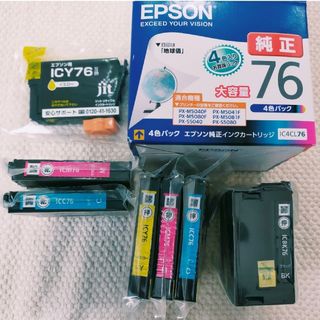 エプソン(EPSON)のEPSON  インクカートリッジ IC4CL76 4色 他(互換インク有)(その他)