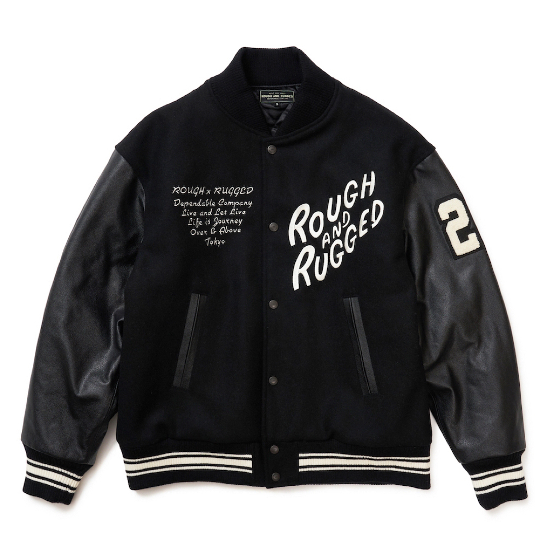 ROUGH AND RUGGED - ROUGH AND RUGGED DUST スタジャンの通販 by ROUGH AND RUGGED - ROUGH AND RUGGED DUST スタジャンの通販 by