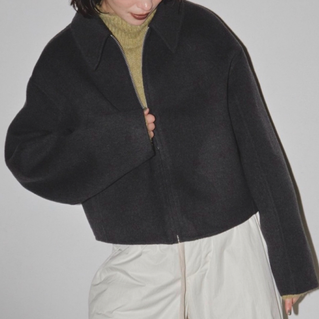 TODAYFUL(トゥデイフル)のゆめきち様専用todayful  Wool Zip Blouson  レディースのジャケット/アウター(ブルゾン)の商品写真