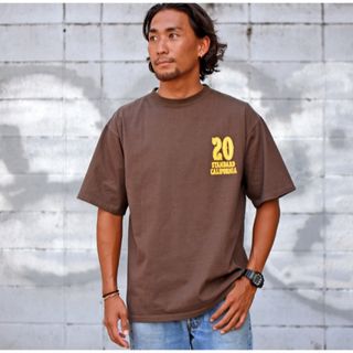 スタンダードカリフォルニア(STANDARD CALIFORNIA)のSD 20th Anniversary Logo T ブラウン XL(Tシャツ/カットソー(半袖/袖なし))