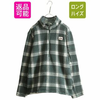 ザノースフェイス(THE NORTH FACE)のUS企画 ノースフェイス ゴードン ライオンズ ハーフジップ フリース ジャケット メンズ XL The North Face チェック プルオーバー セーター(ブルゾン)