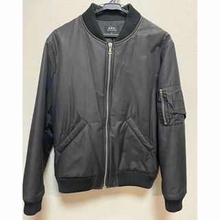 アーペーセー(A.P.C)のA.P.C. MA-1 ブラック メンズSサイズ(ブルゾン)