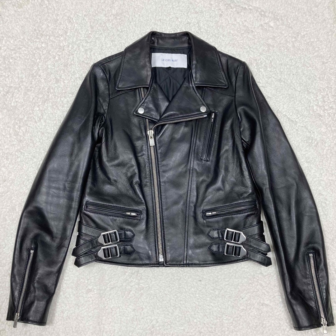 クライマックスセール 極美品 ルシェルブルー ウールライダース クライマックスセール 極美品 ルシェルブルー ウールライダース
