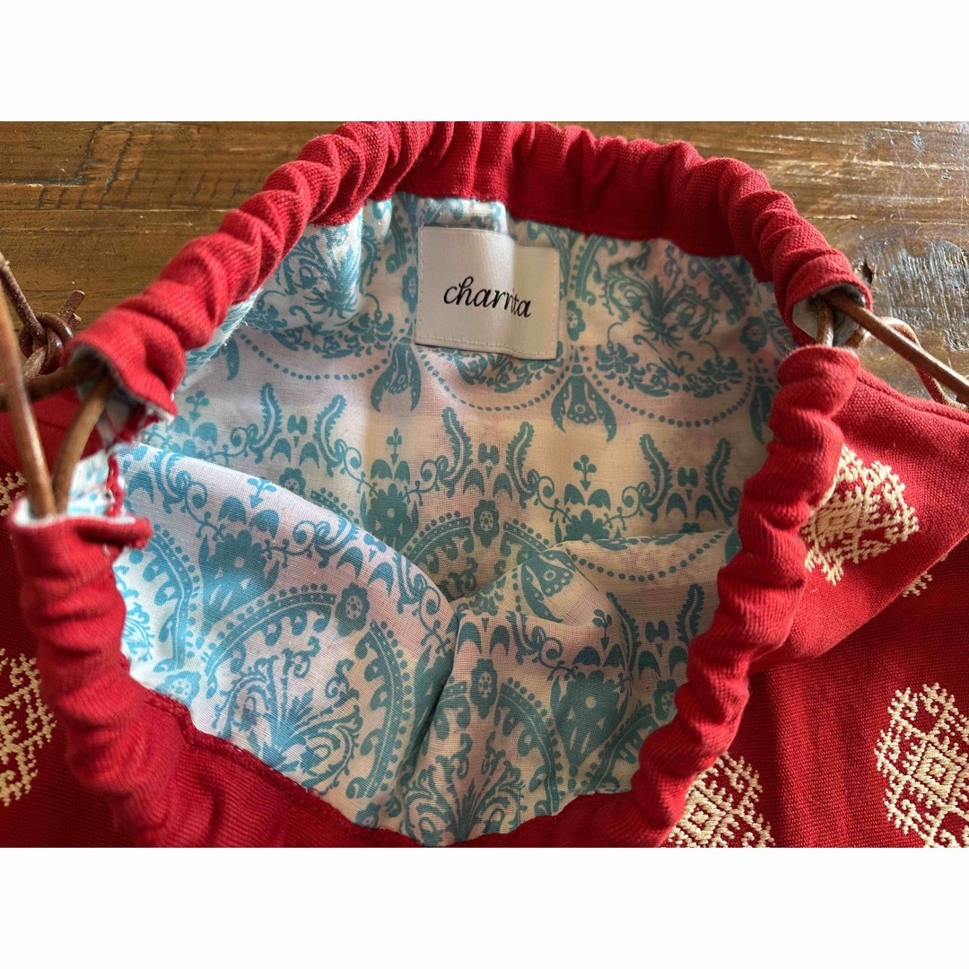 BEAUTY&YOUTH UNITED ARROWS(ビューティアンドユースユナイテッドアローズ)のチャリータ　charrita バッグ　赤　red レディースのバッグ(ショルダーバッグ)の商品写真