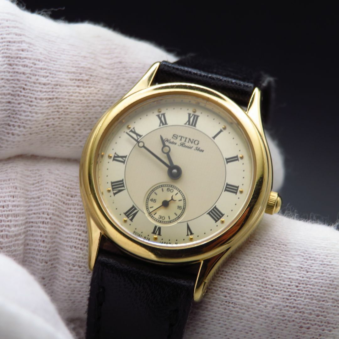 CASIO(カシオ)のCASIO STING 腕時計 スモールセコンド ローマン レディースのファッション小物(腕時計)の商品写真