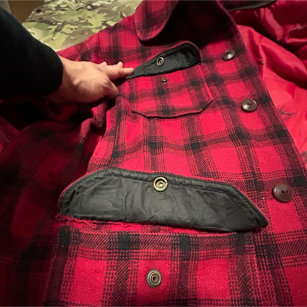 WOOLRICH(ウールリッチ)のウールリッチ WOOLRICH ウール マッキーノジャケット　サイズ42 メンズのジャケット/アウター(ブルゾン)の商品写真