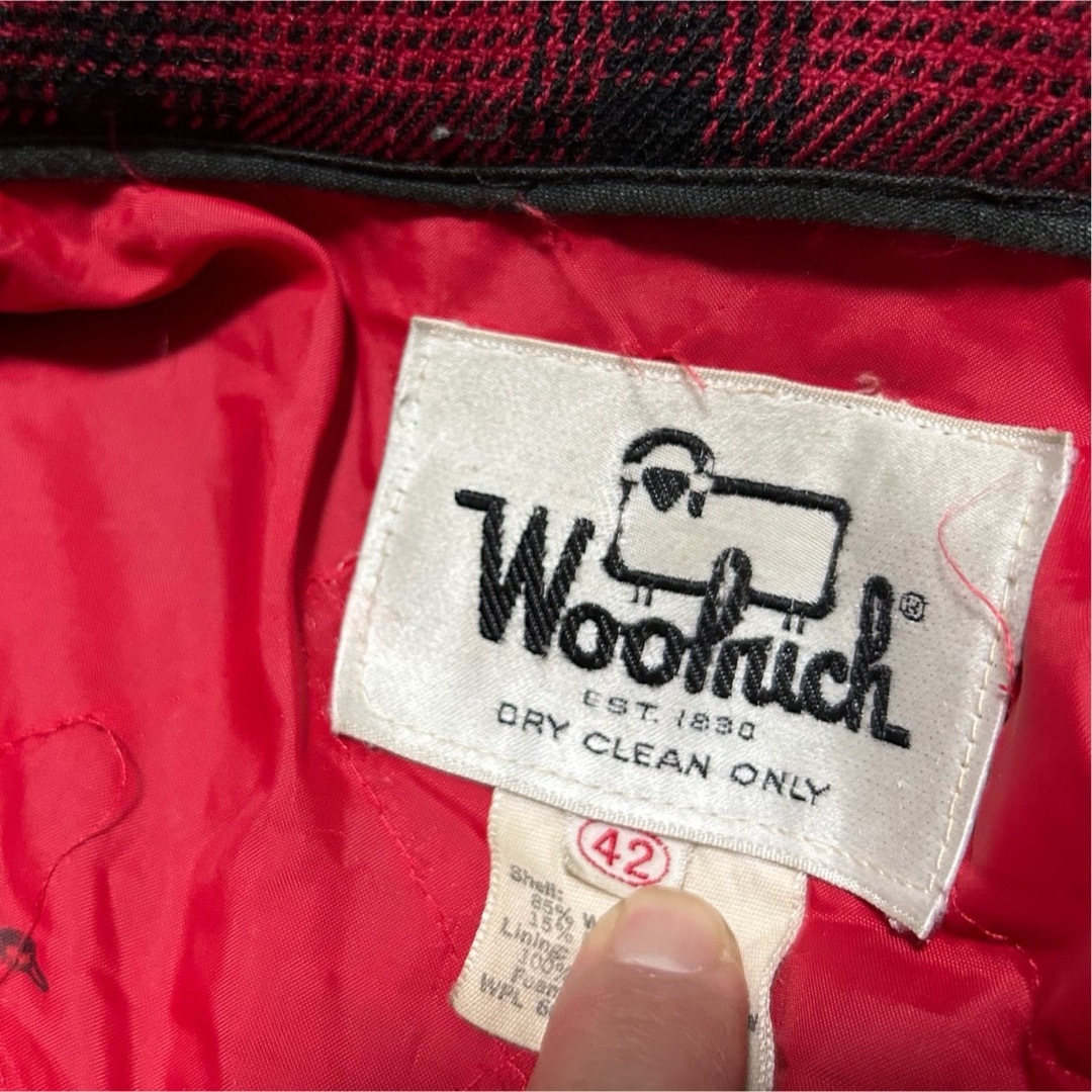 WOOLRICH(ウールリッチ)のウールリッチ WOOLRICH ウール マッキーノジャケット　サイズ42 メンズのジャケット/アウター(ブルゾン)の商品写真