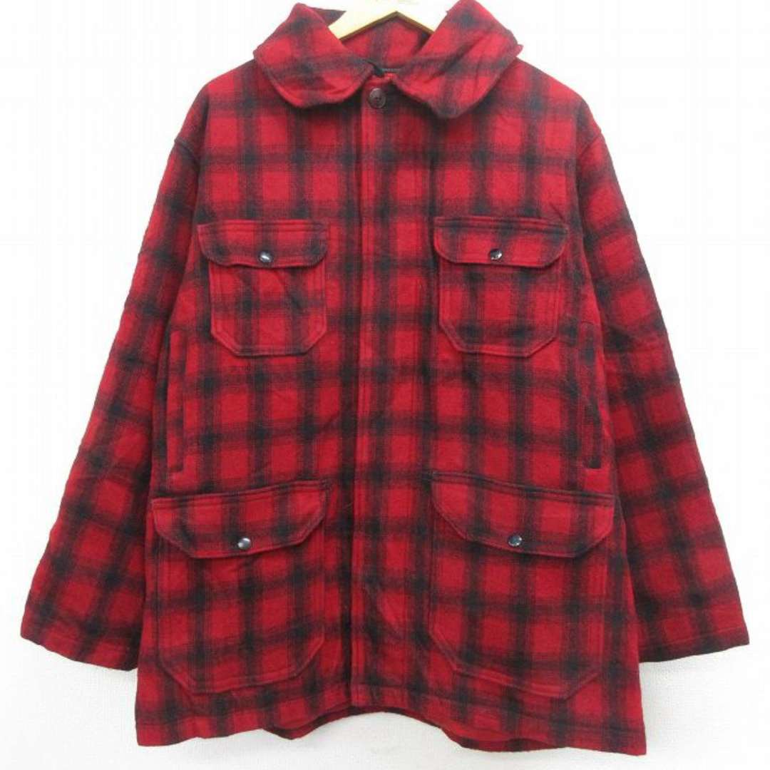 WOOLRICH(ウールリッチ)のウールリッチ WOOLRICH ウール マッキーノジャケット　サイズ42 メンズのジャケット/アウター(ブルゾン)の商品写真