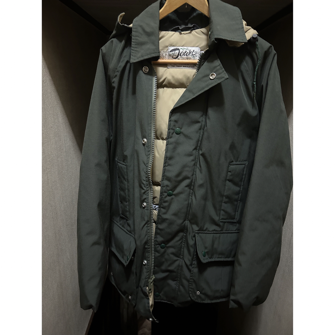 schott(ショット)のschott ショットダウンジャケット　パーカー　モスグリーン　Mサイズ メンズのジャケット/アウター(ダウンジャケット)の商品写真