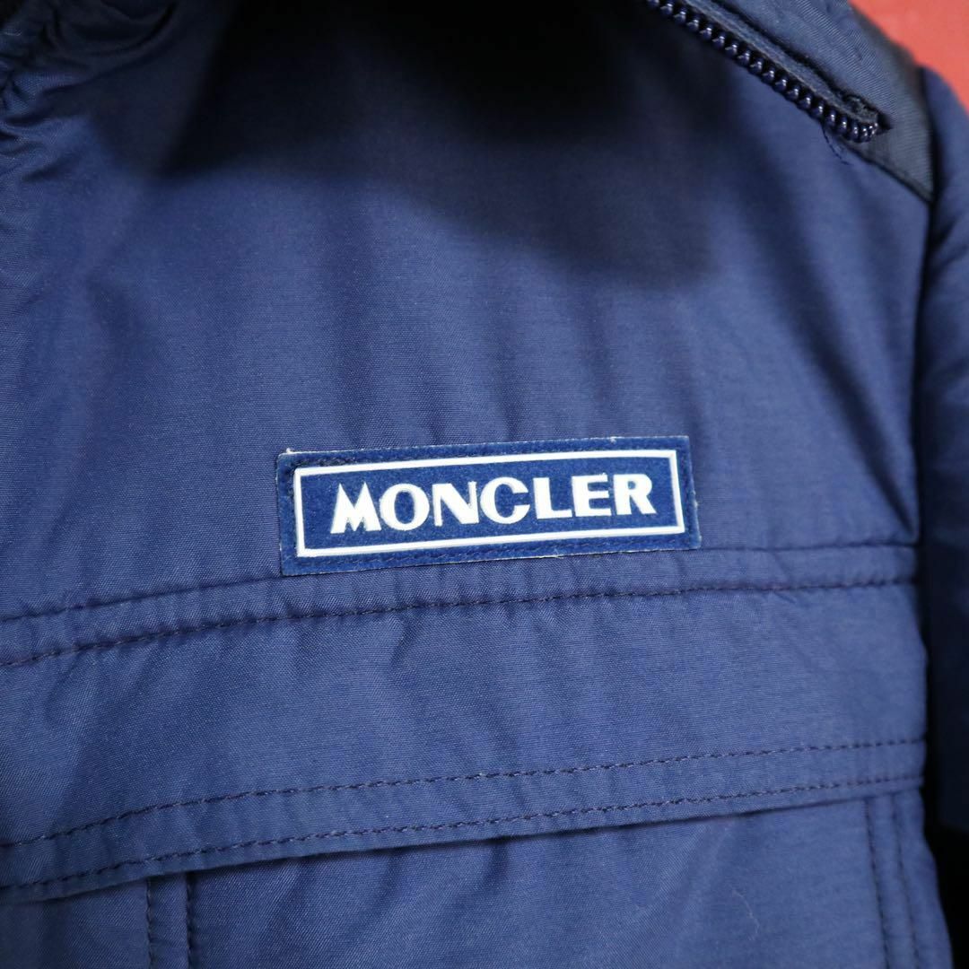 MONCLER(モンクレール)の【極希少】モンクレール ski wear ジップロゴ ステッチ デザイン JKT メンズのジャケット/アウター(ブルゾン)の商品写真