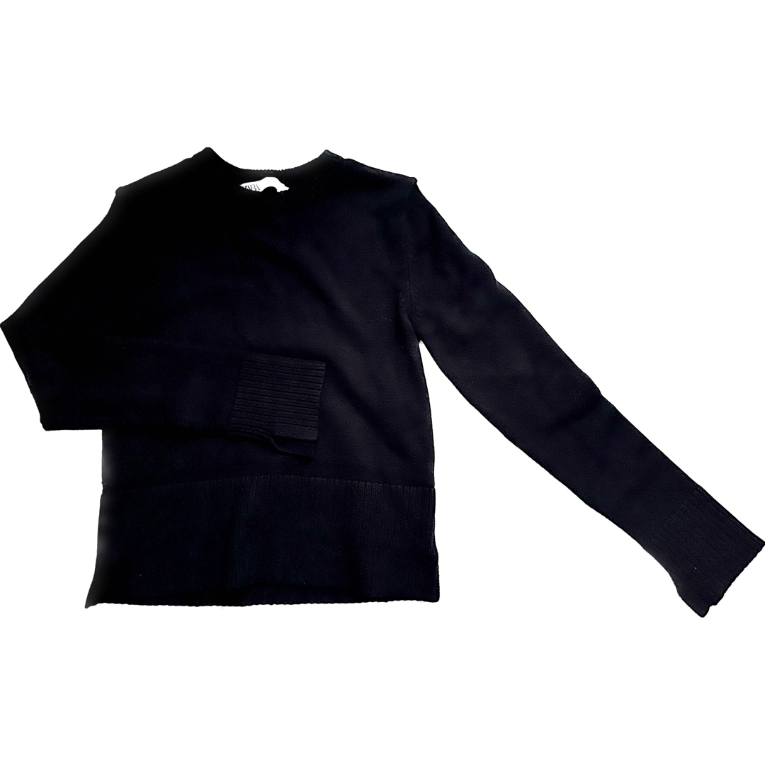 ZARA(ザラ)のCROPPED KNIT SWEATER WITH SLITS 3519123 レディースのトップス(ニット/セーター)の商品写真