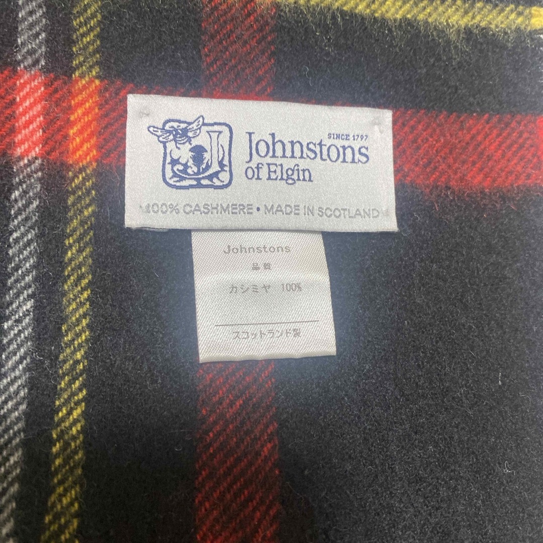 Johnstons(ジョンストンズ)のジョンストンズ　大判ストール ハンドメイドのファッション小物(マフラー/ストール)の商品写真