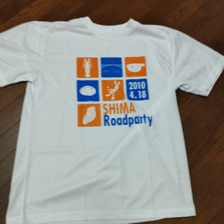 三重県志摩市　志摩ロードパーティー2010マラソン大会参加賞　Tシャツ　Ｌサイズ(ウェア)