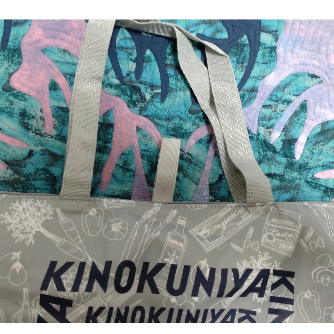 紀ノ国屋(キノクニヤ)のKINOKUNIYA　紀ノ国屋　保冷バッグ　エコバッグ　グレー レディースのバッグ(エコバッグ)の商品写真