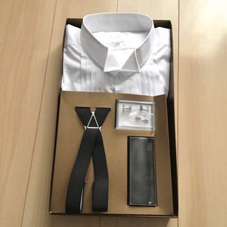 TAKAMI - ☆値下げ☆新郎小物セット7点+シャツ Lサイズ タカミ TAKAMI - ☆値下げ☆新郎小物セット7点+シャツ Lサイズ タカミ