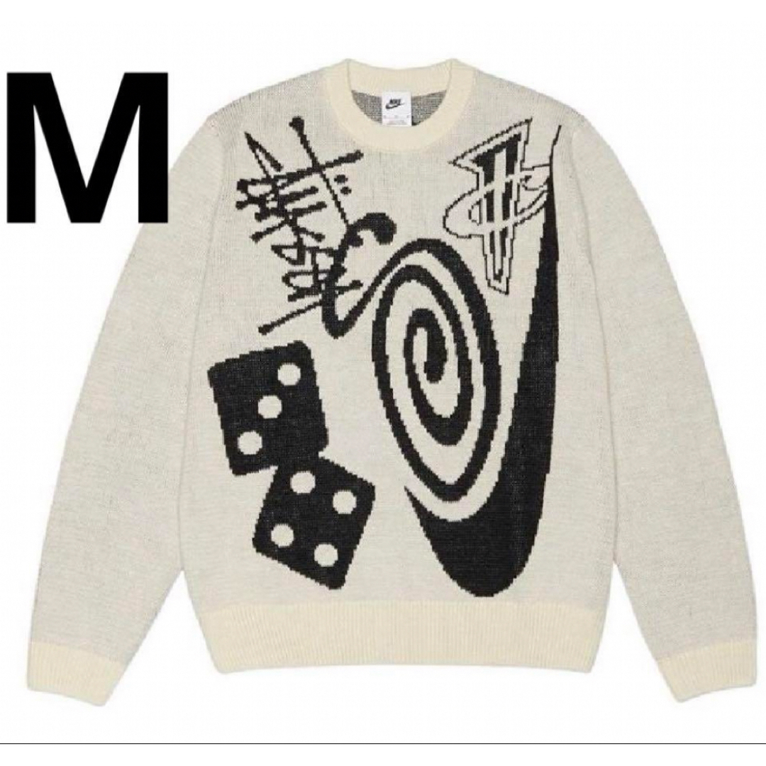 STUSSY(ステューシー)のStussy x Nike Icon Knit Sweater Natural メンズのトップス(ニット/セーター)の商品写真