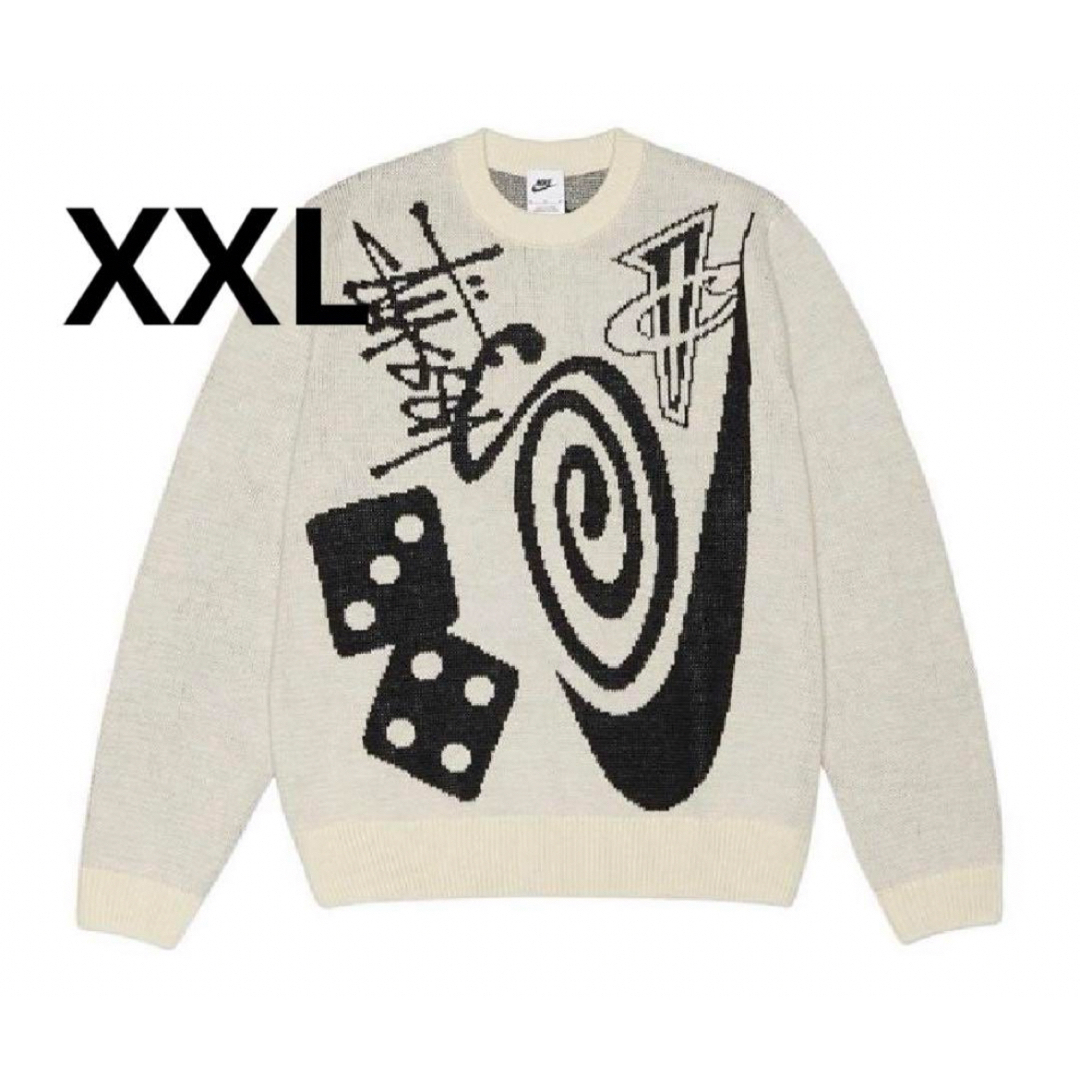 STUSSY - Stussy x Nike Icon Knit Sweater Naturalの通販 by モミジ's