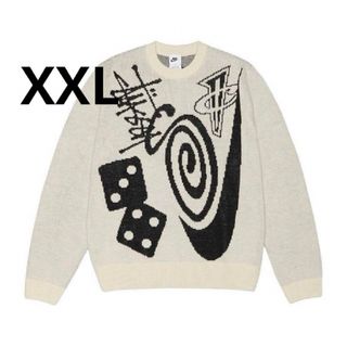 ステューシー(STUSSY)のStussy x Nike Icon Knit Sweater Natural(ニット/セーター)