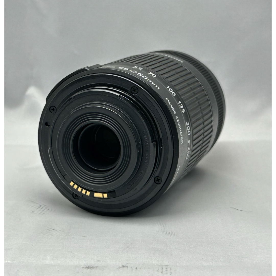 極美品！Canon EF 55-250mm f4-5.6 IS Ⅱ スマホ/家電/カメラのカメラ(レンズ(ズーム))の商品写真