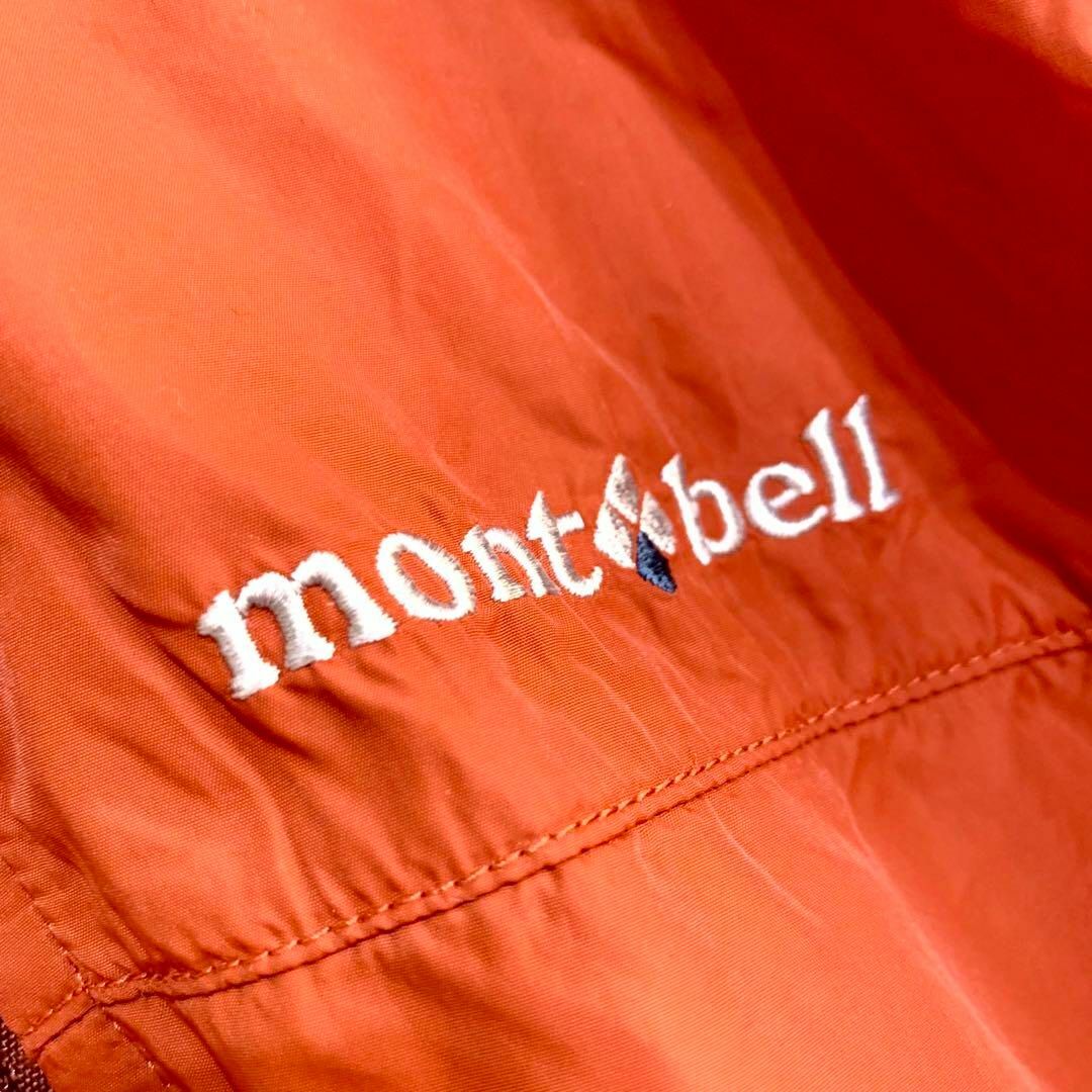 mont bell(モンベル)のmont-bell モンベル 薄手マウンテンパーカー 刺繍ナイロンジャケット S メンズのジャケット/アウター(ナイロンジャケット)の商品写真