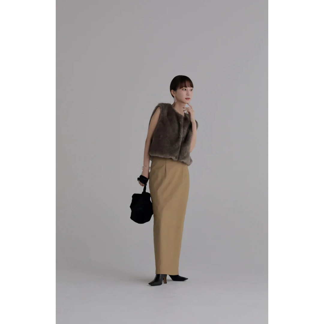 TODAYFUL(トゥデイフル)のlouren highwaist pencil skirt【新品】 レディースのスカート(ロングスカート)の商品写真