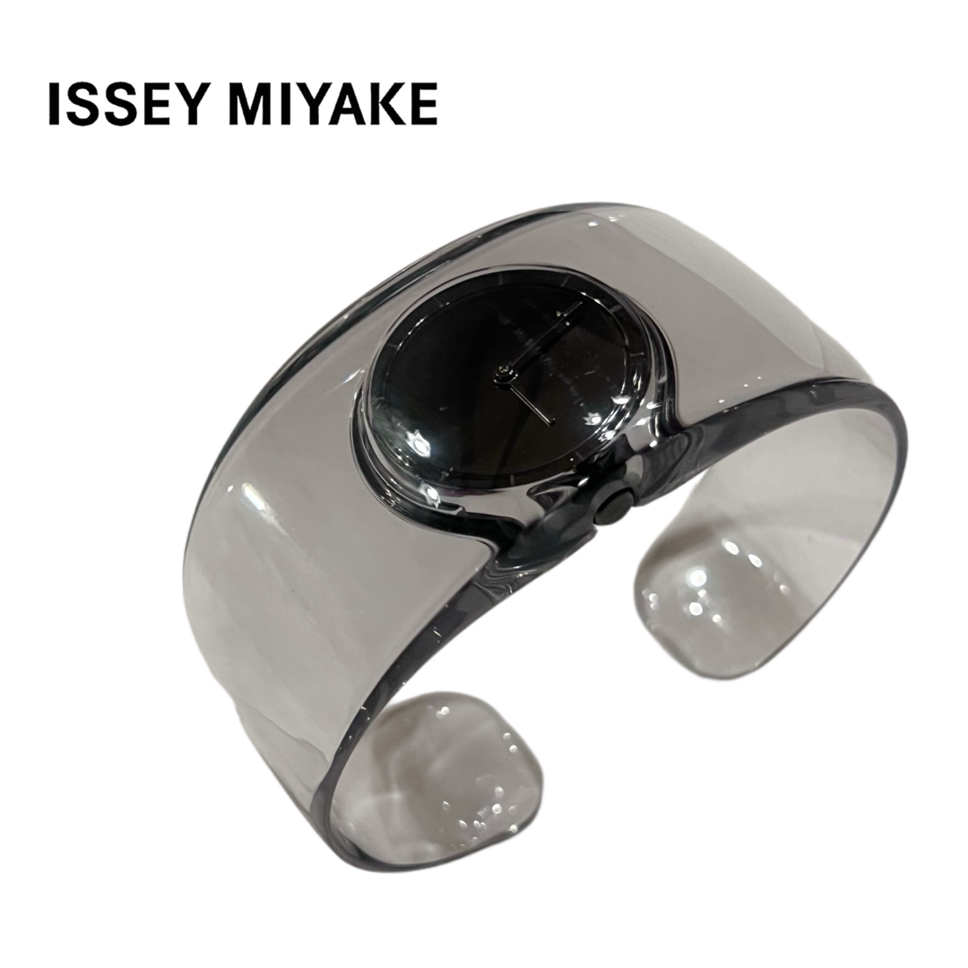 ISSEY MIYAKE(イッセイミヤケ)の希少★ISSEY MIYAKE イッセイミヤケ クリア腕時計 ユニセックス メンズの時計(腕時計(アナログ))の商品写真