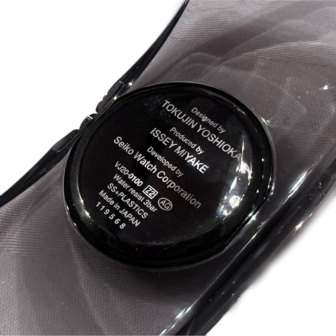 ISSEY MIYAKE(イッセイミヤケ)の希少★ISSEY MIYAKE イッセイミヤケ クリア腕時計 ユニセックス メンズの時計(腕時計(アナログ))の商品写真