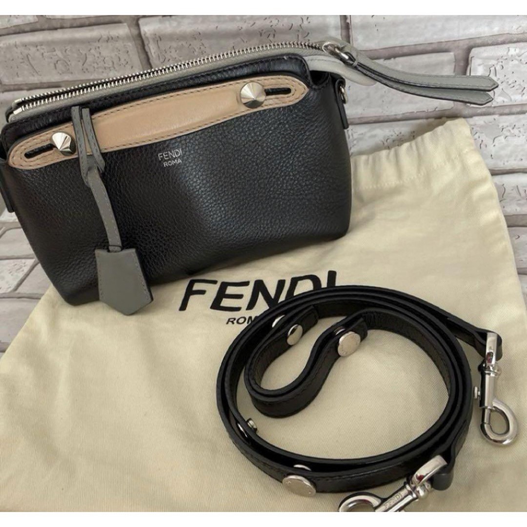 FENDI バイザウェイ スモールボストン 2Wayショルダーバッグ バッグ FENDI バイザウェイ スモールボストン 2Wayショルダーバッグ バッグ