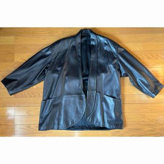 VINTAGE - 90S vintage レザージャケット ダークブラウン 古着 メンズ