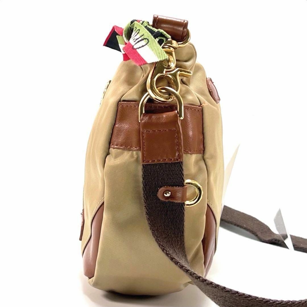 Orobianco(オロビアンコ)の希少品 オロビアンコ 2way ショルダーバッグ クラッチ 斜めがけ ベージュ レディースのバッグ(ショルダーバッグ)の商品写真