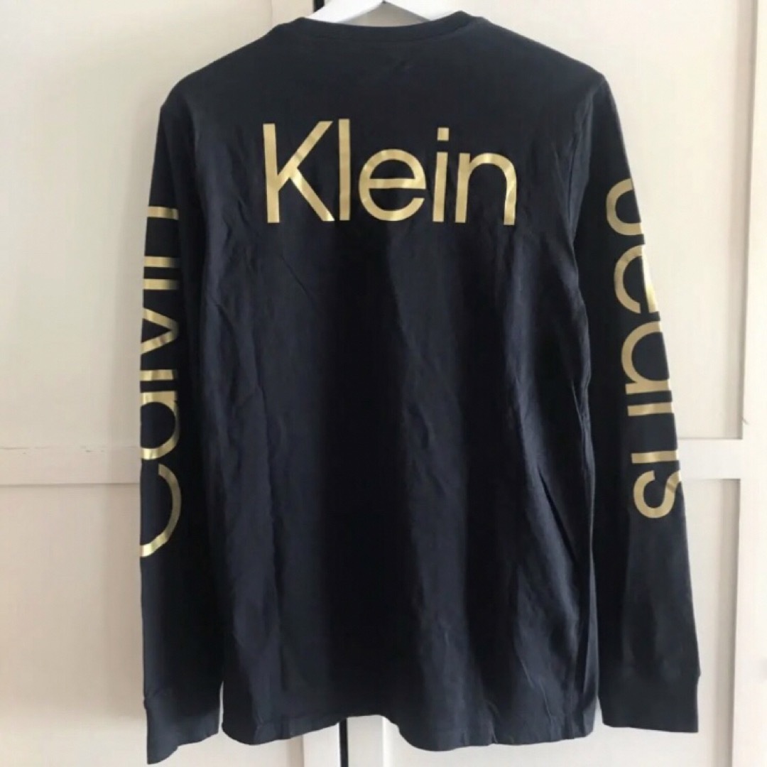 Calvin Klein(カルバンクライン)のレア 新品 USA カルバンクライン メンズ ロング Tシャツ 黒 S 下着 メンズのトップス(Tシャツ/カットソー(七分/長袖))の商品写真