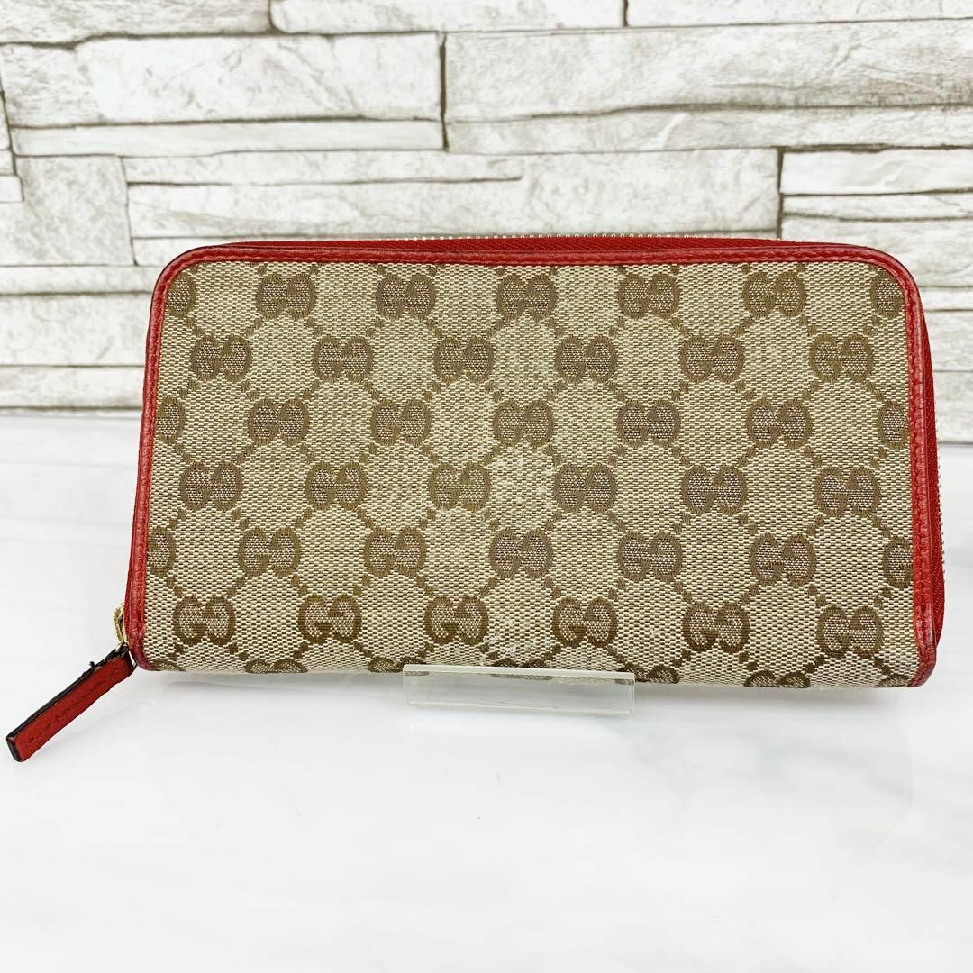 Gucci(グッチ)のGUCCI GGキャンバス 長財布 レディースのファッション小物(財布)の商品写真