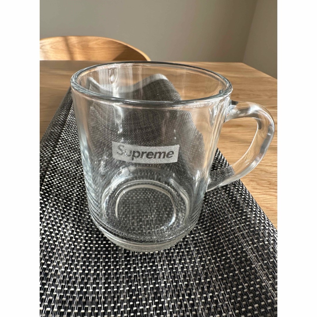 Supreme(シュプリーム)の【新品未使用】Supreme Duralex Glass Mugs clear インテリア/住まい/日用品のキッチン/食器(グラス/カップ)の商品写真