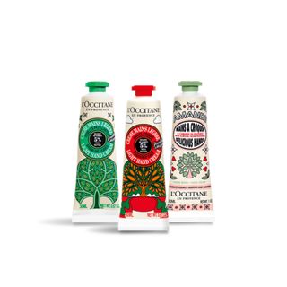 ロクシタン(L'OCCITANE)のロクシタン　ルミナスパウダー　シア　ハンドトリオ　セット(ハンドクリーム)