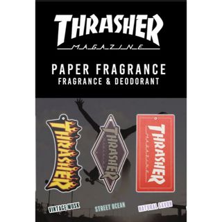 スラッシャー(THRASHER)のTHRASHER ペーパーフレグランス  芳香剤　3枚セット(車内アクセサリ)