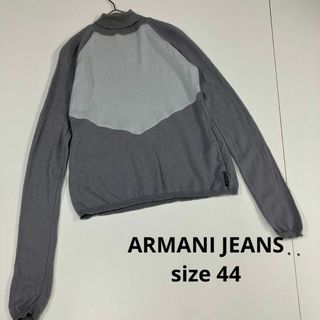 アルマーニジーンズ(ARMANI JEANS)のARMANI JEANS アルマーニ　タートルネック　ニット　古着女子(カットソー(長袖/七分))