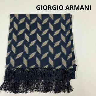 ジョルジオアルマーニ(Giorgio Armani)のGIORGIO ARMANI ジョルジオアルマーニ　ストール　シルク　総柄(ストール)