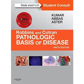 Robbins & Cotran Pathologic Basis of Disease (Robbins Pathology) [ハードカバー] Kumar MBBS  MD  FRCPath， Vinay、 Abbas MBBS， Abul K.; Aster MD  PhD， Jon C.(語学/参考書)