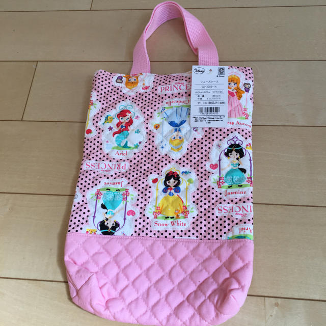 Disney(ディズニー)の新品 上履き入れ  女の子 キッズ/ベビー/マタニティのこども用バッグ(シューズバッグ)の商品写真