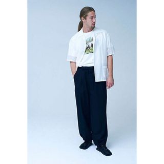 コモリ(COMOLI)の86's様専用　NICENESS 21ss PETER D.NAVY 商品タグ付(スラックス)