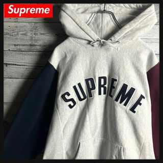 シュプリーム(Supreme)の【超希少カラー】シュプリーム☆ アーチロゴ マルチカラー パーカー　即完売(パーカー)