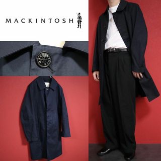 MACKINTOSH マッキントッシュ 白タグ ロング丈 ステンカラーコート