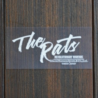 ラッツ(RATS)のラッツ　カッティングステッカー/RATS The Rats WHITE(その他)