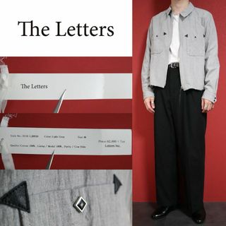 ザレターズ(The Letters)の【新品未使用 / 定価6.8万】The Letters レザー スタッズ JKT(ブルゾン)