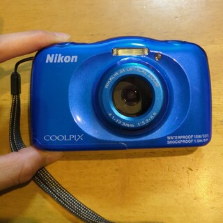 ニコン(Nikon)のNikon COOLPIX Style S33 BLUE(コンパクトデジタルカメラ)