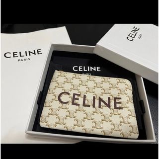 セリーヌ(celine)の鑑定済新品 セリーヌCELINE コイン＆カードケース / トリオンフキャンバス(コインケース)