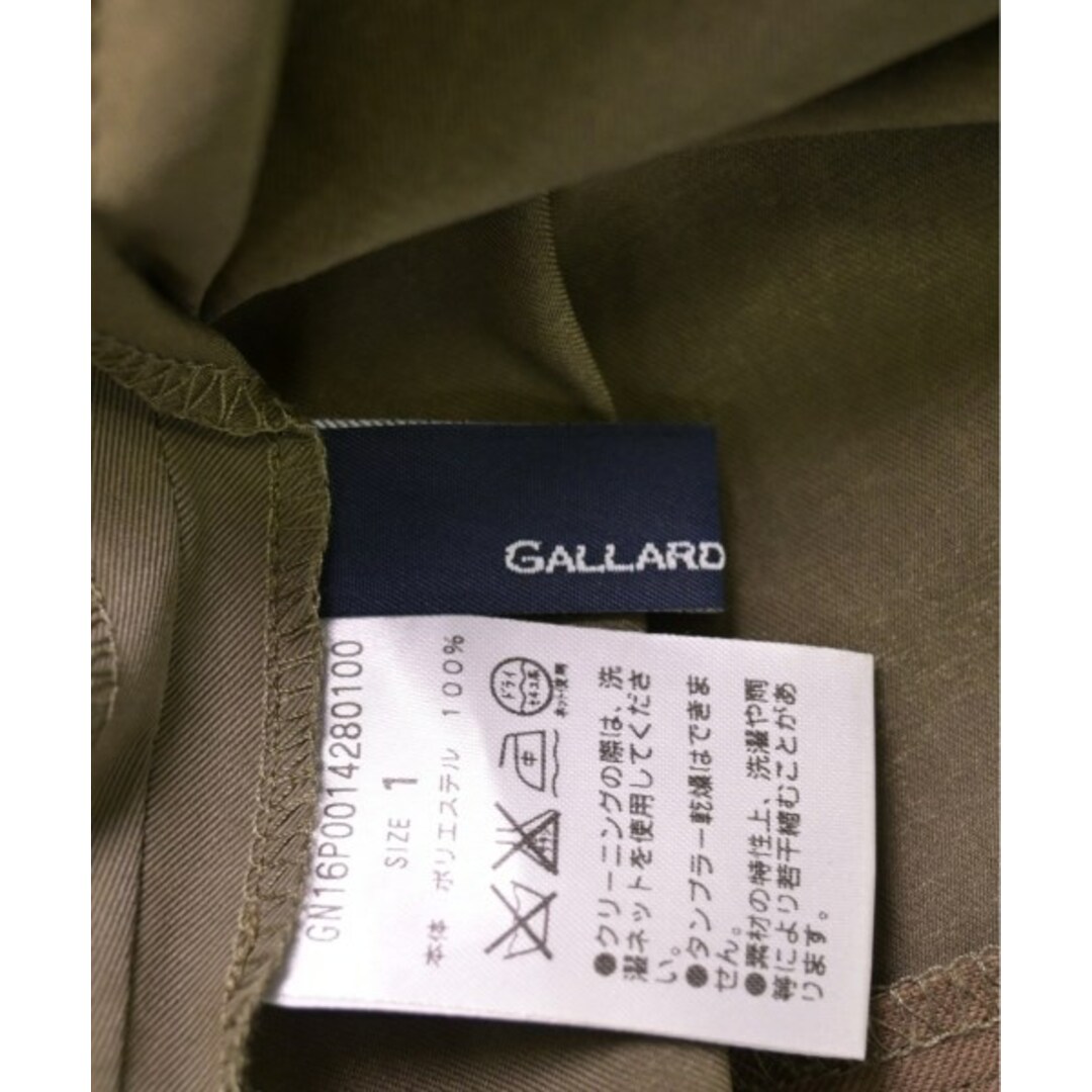 GALLARDAGALANTE NAVY(ガリャルダガランテネイビー)のGALLARDAGALANTE NAVY ひざ丈スカート 1(S位) カーキ 【古着】【中古】 レディースのスカート(ひざ丈スカート)の商品写真