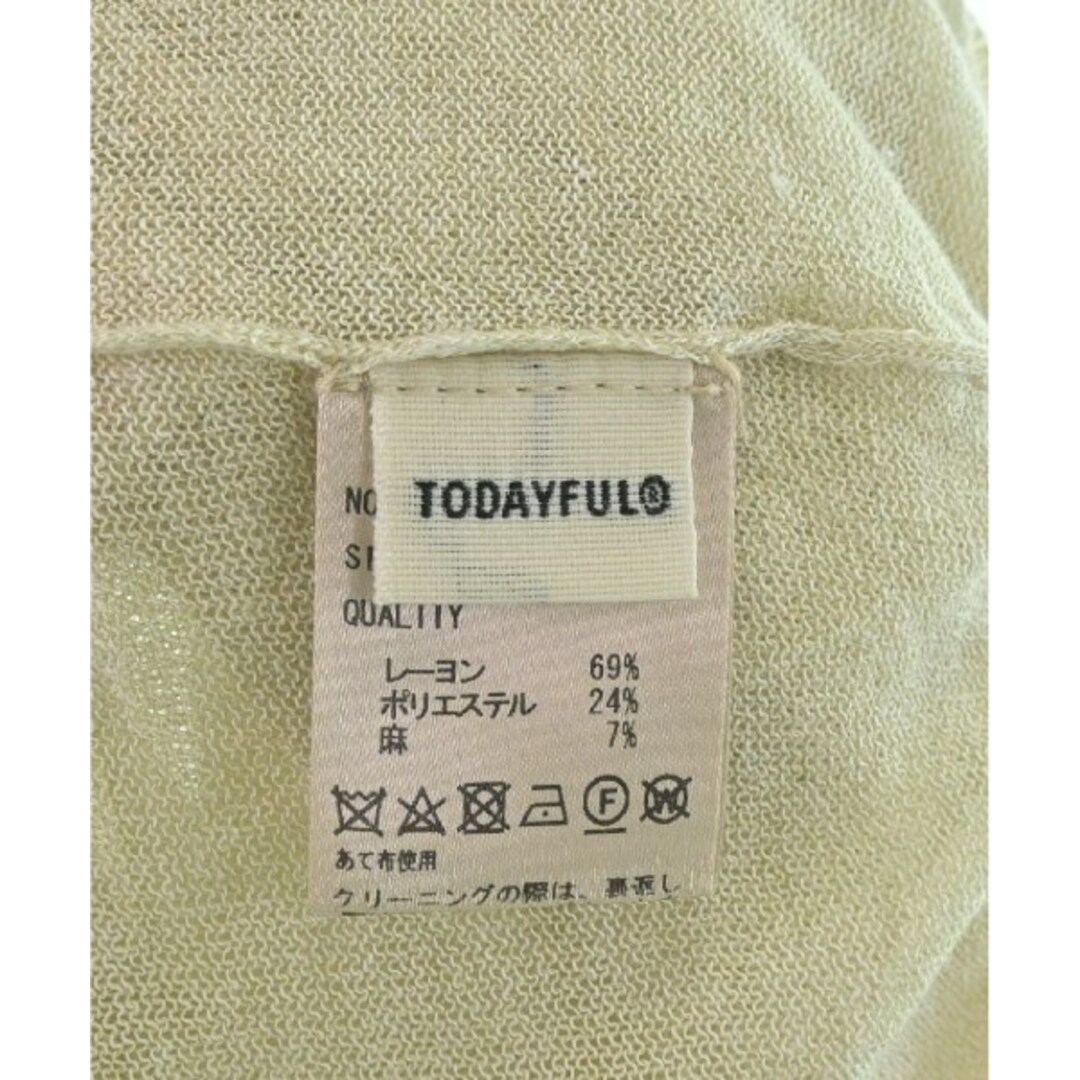 TODAYFUL(トゥデイフル)のTODAYFUL トゥデイフル ニット・セーター F ベージュ 【古着】【中古】 レディースのトップス(ニット/セーター)の商品写真