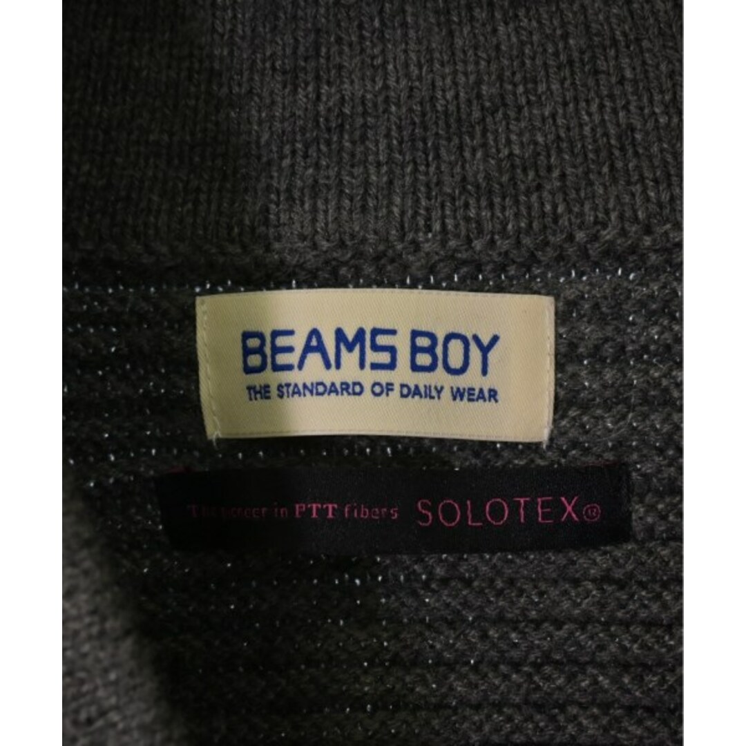 BEAMS BOY(ビームスボーイ)のBEAMS BOY ビームスボーイ カーディガン F グレー 【古着】【中古】 レディースのトップス(カーディガン)の商品写真