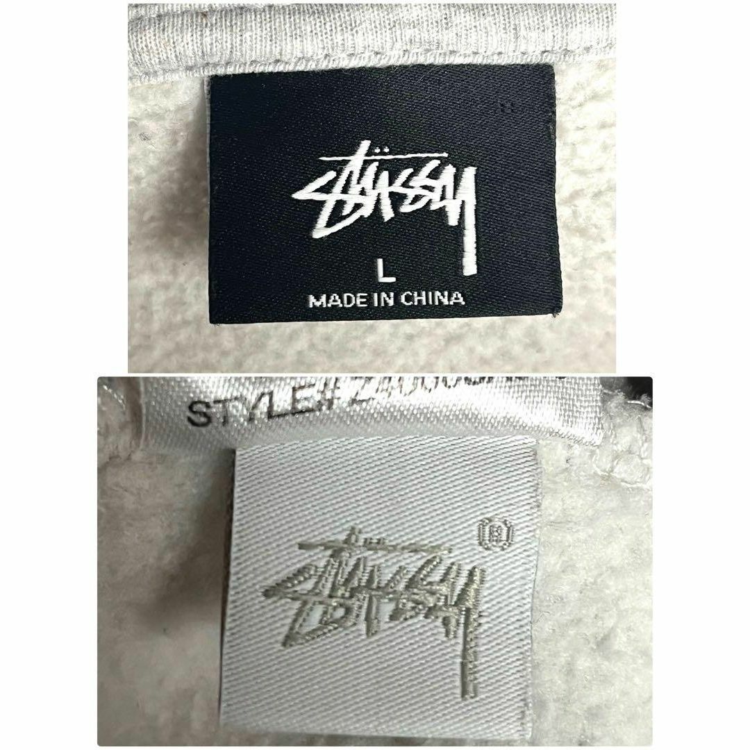 STUSSY(ステューシー)の【超人気モデル】ステューシー ☆ バックプリントパーカー　定番デザイン メンズのトップス(パーカー)の商品写真